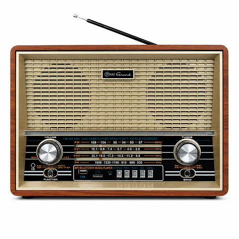 Radio BT Mlab Grund Retro
