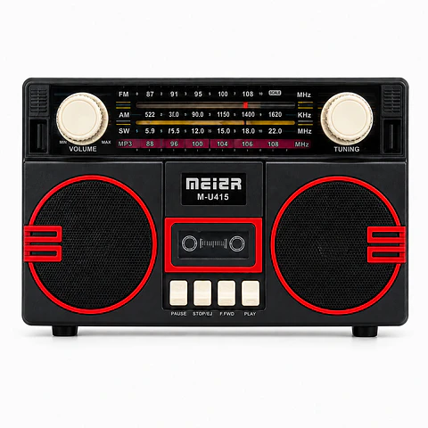 Parlante Neier MD-1305BT Radio Vintage