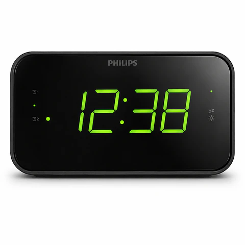 Radio Philips 3000 Series R3306 Negro Reloj