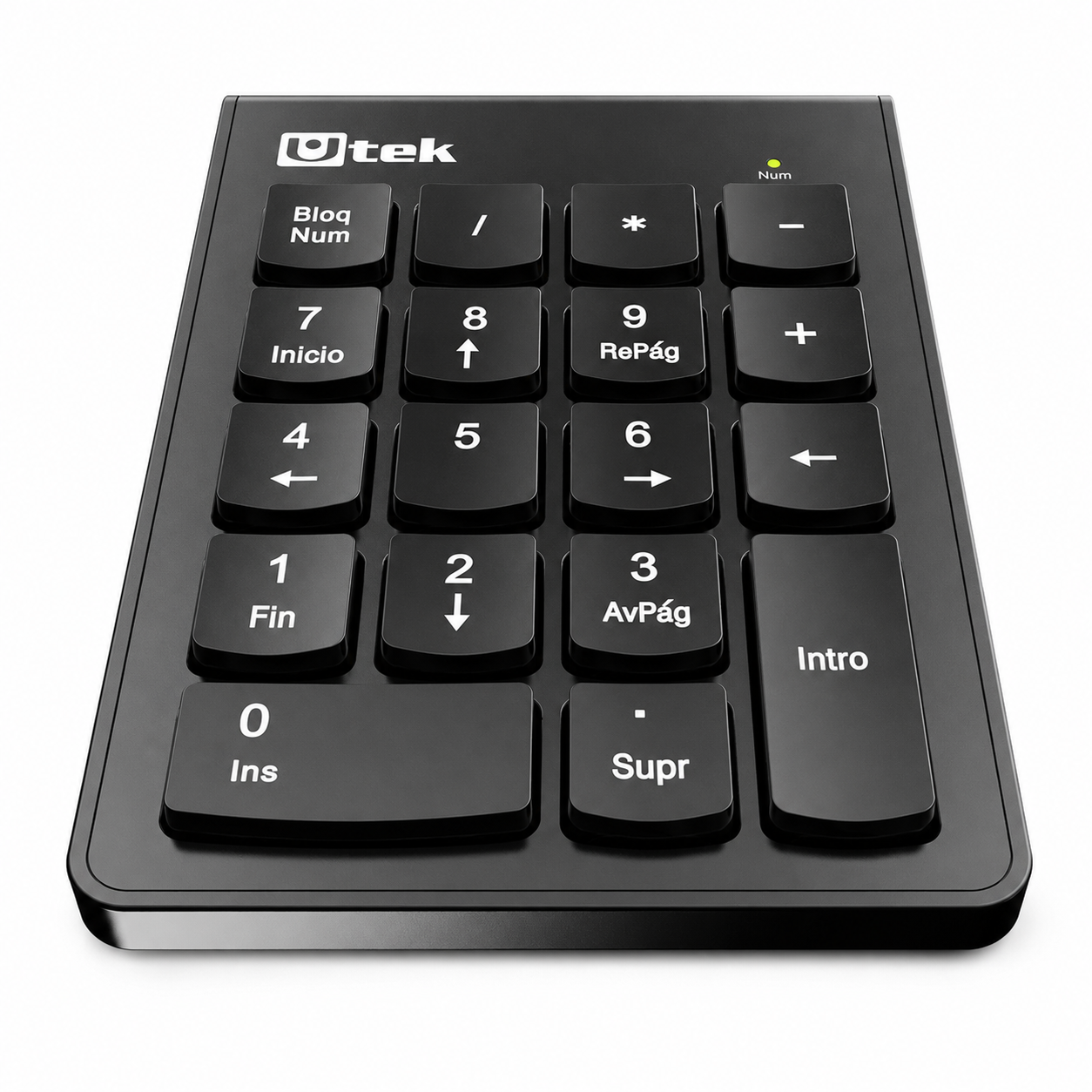  TECLADO INALAMBRICO NUMERICO UT-KBN1200W UTEK 2