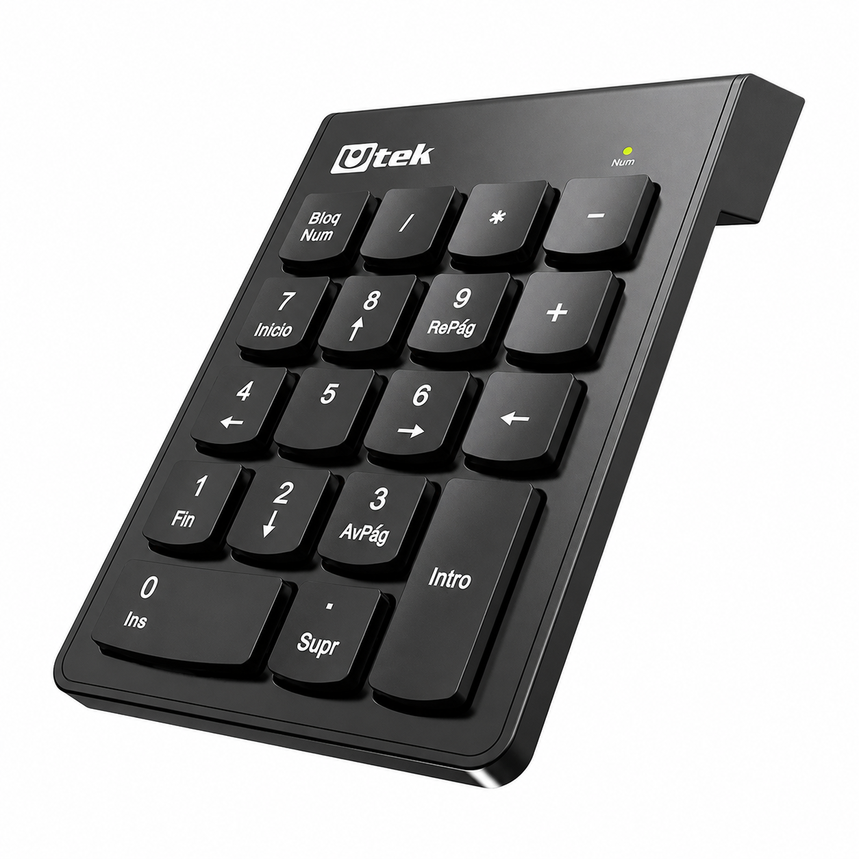  TECLADO INALAMBRICO NUMERICO UT-KBN1200W UTEK 3