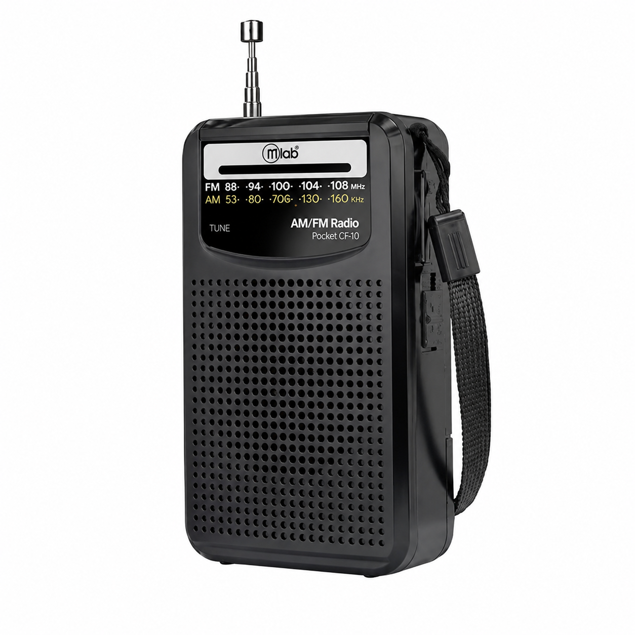 RADIO RETRO PORTATIL CF-10 BLACK MLAB 2