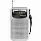  RADIO RETRO PORTATIL CF-10 SILVER MLAB - Miniatura 1