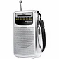  RADIO RETRO PORTATIL CF-10 SILVER MLAB - Miniatura 2