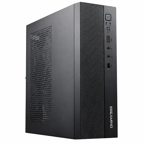 PC Slim ESGAMING ARCS AMD Ryzen 3 3200G 8GB RAM 128GB NVMe WiFi FreeDOS