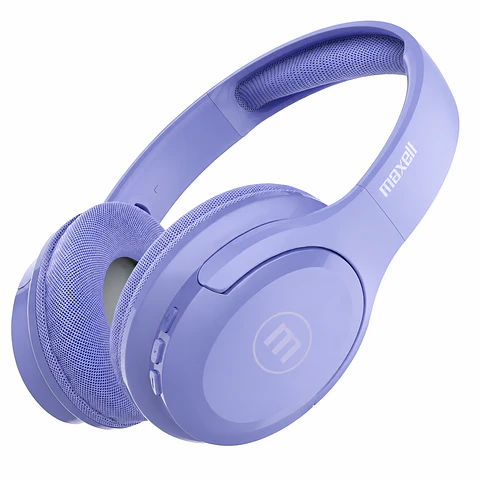 Audífonos Bluetooth Maxell Fly HP-BT200FLY Púrpura