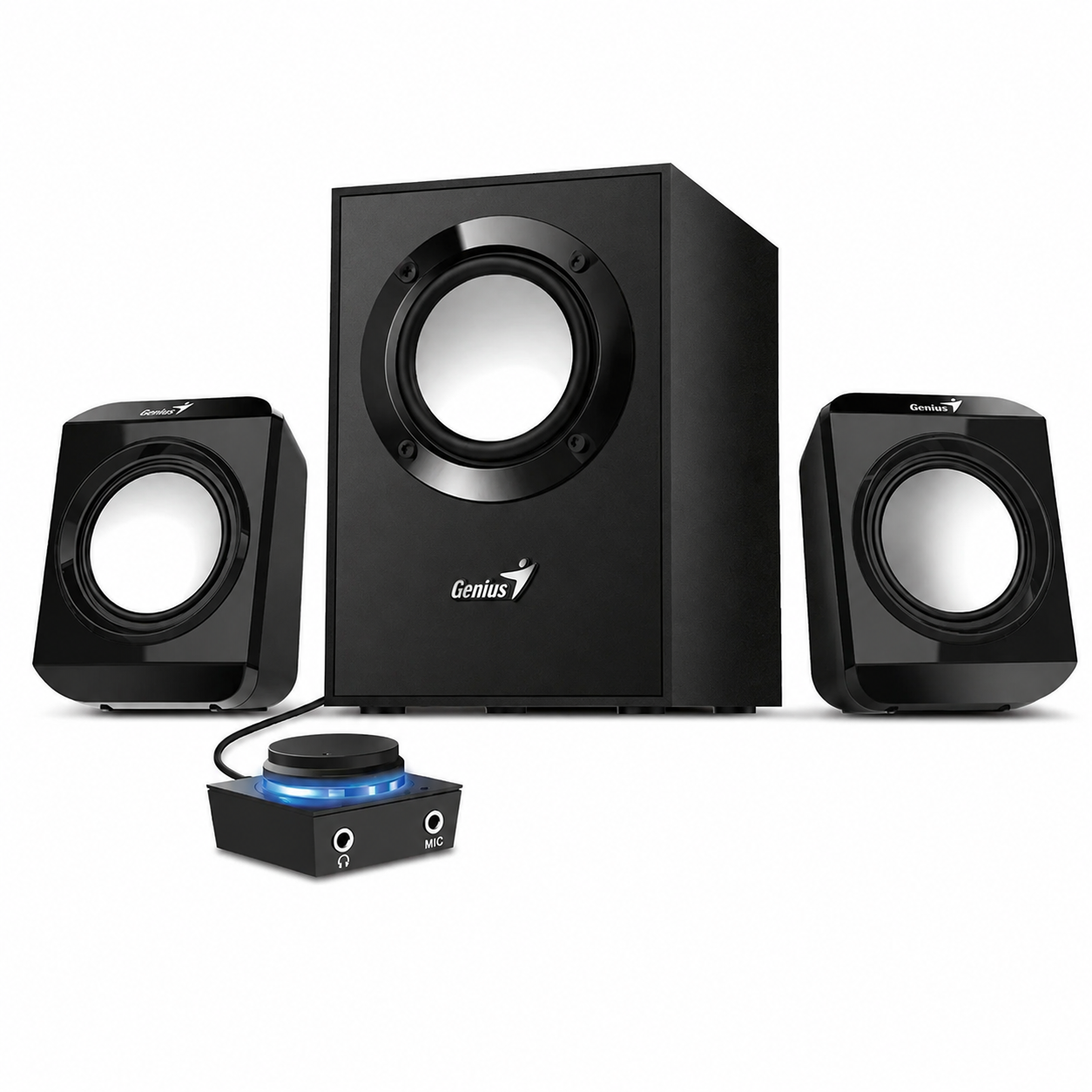 Parlantes para PC Genius SW-2.1 300 II 10W con Subwoofer Negro 1