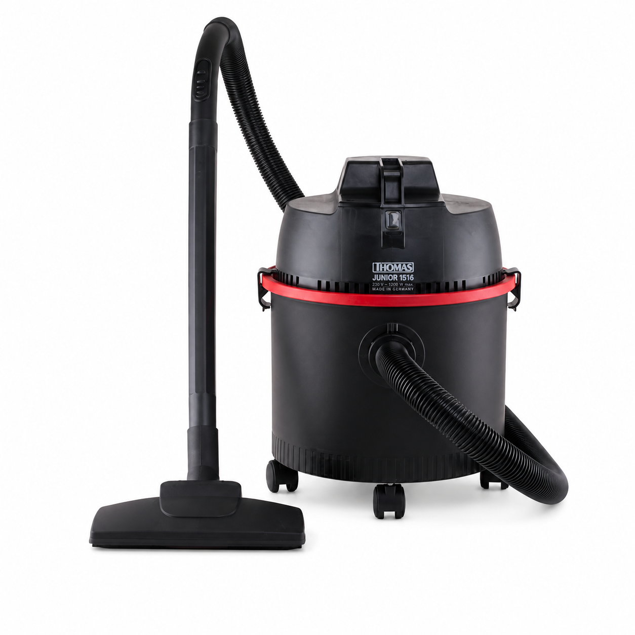 Aspiradora de tambor Thomas TH-1516 1500W polvo y agua 16 litros 1