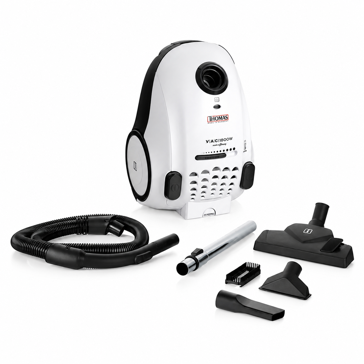 Aspiradora de arrastre Thomas TH-1870 1800W con filtro HEPA 12 – Blanca 3