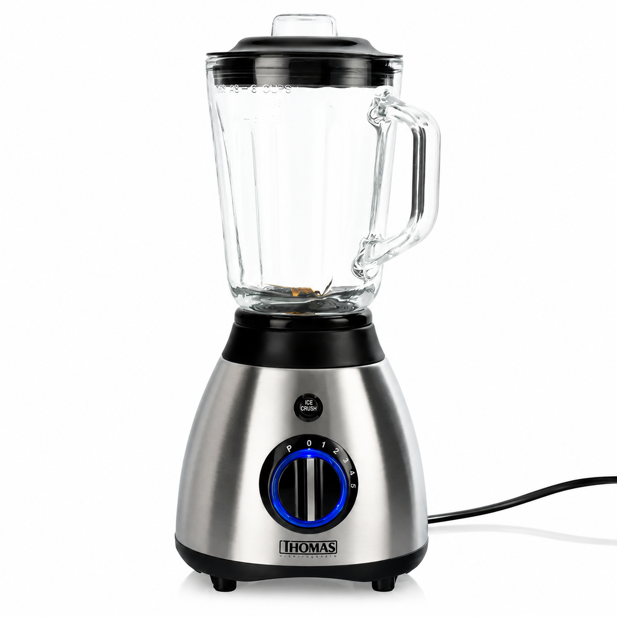 Licuadora Thomas TH-510Vi 1,5L 800W con Función Pica Hielo 1