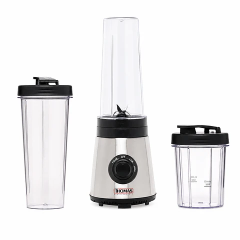 Licuadora Personal Thomas TH-300PB 250W con 2 Vasos y Molinillo