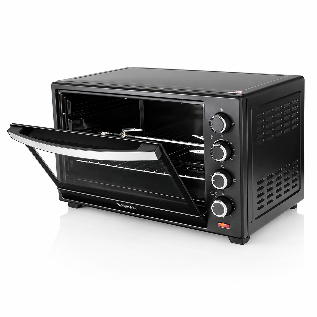 Horno Eléctrico Thomas TH-48N 48 Litros 2000W con Convección y Spiedo Negro 2