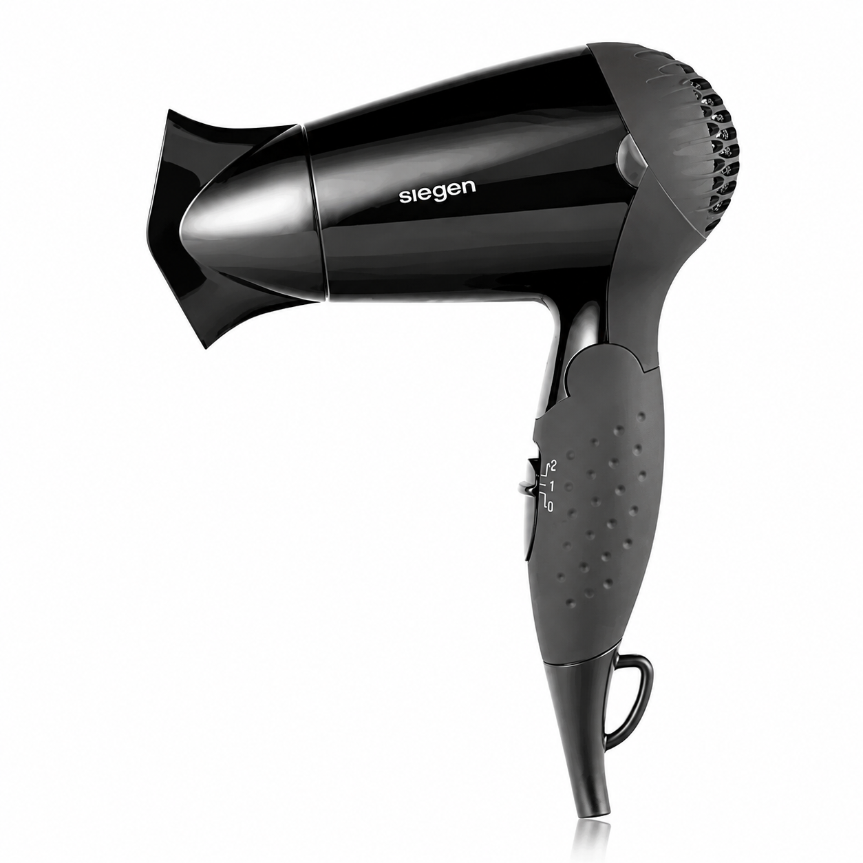 Secador de Pelo Siegen Let’s Go Travel SG-3005 1200 W Negro con Mango Plegable 2