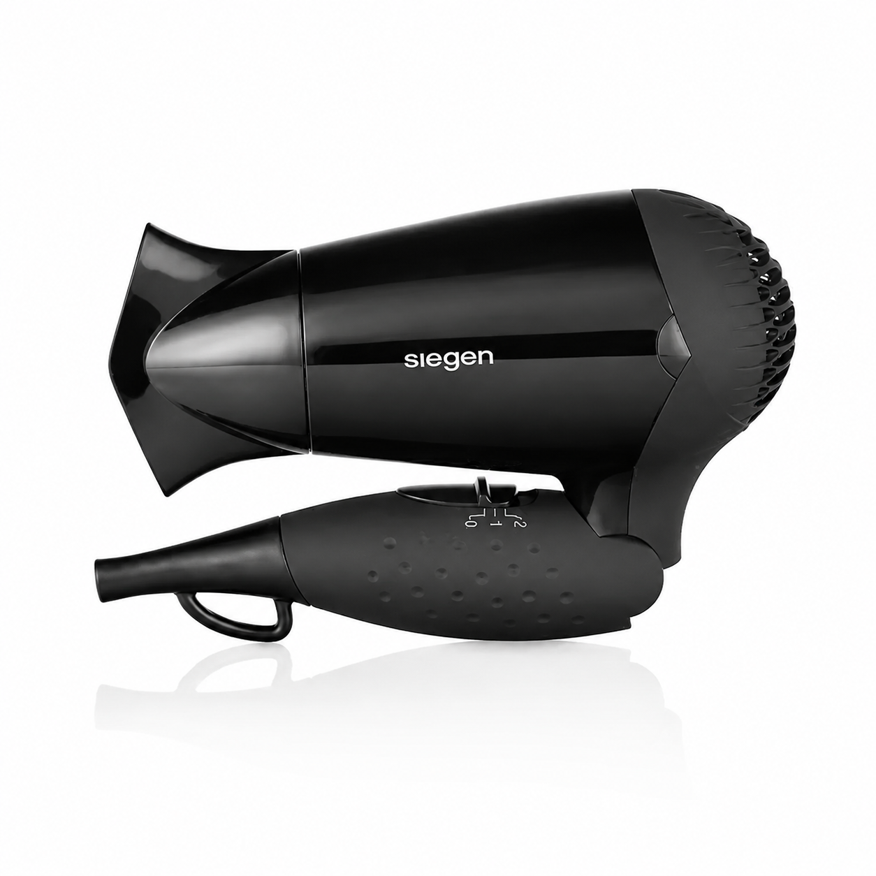 Secador de Pelo Siegen Let’s Go Travel SG-3005 1200 W Negro con Mango Plegable 3