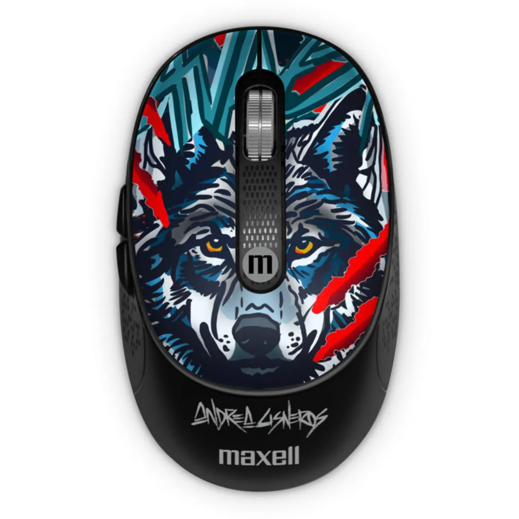 Mouse Inalámbrico Maxell MOWL-320 Wolf 1