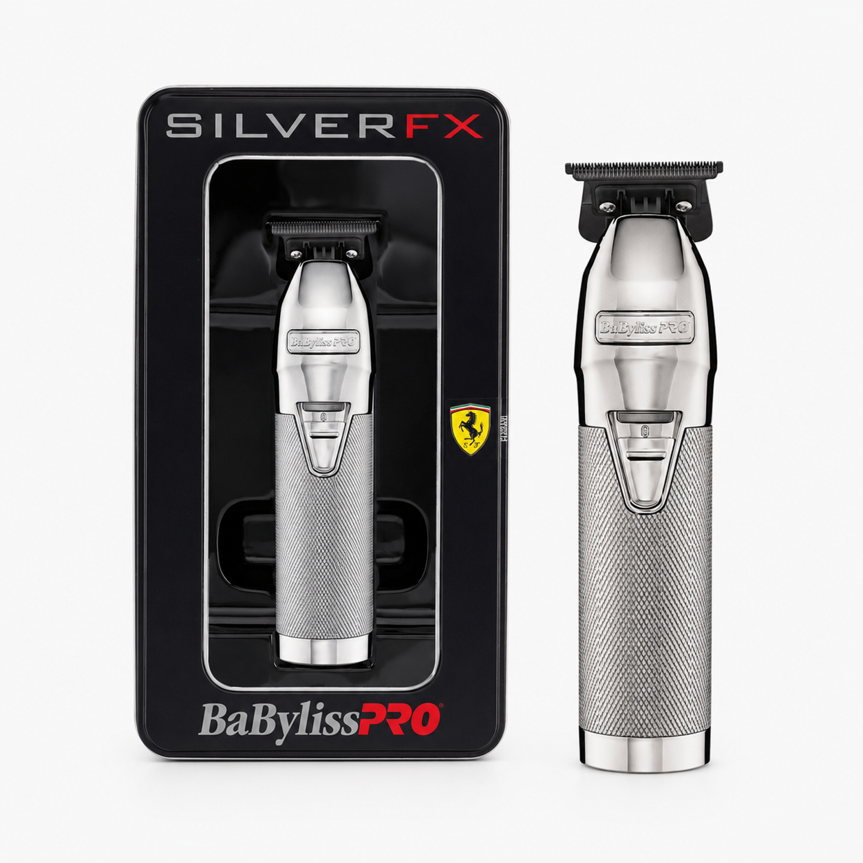 Trimmer Profesional BaBylissPRO B787SUZ SilverFX – Cuchilla T DLC/Titanio, 7200 RPM 1