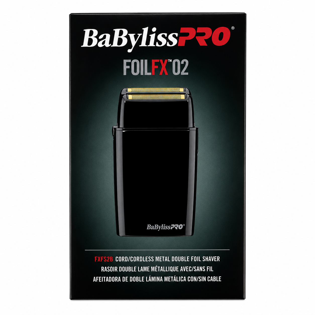 Afeitadora Inalámbrica BaBylissPRO FOILFX BFS2BUZ Doble Lámina – Negro 4