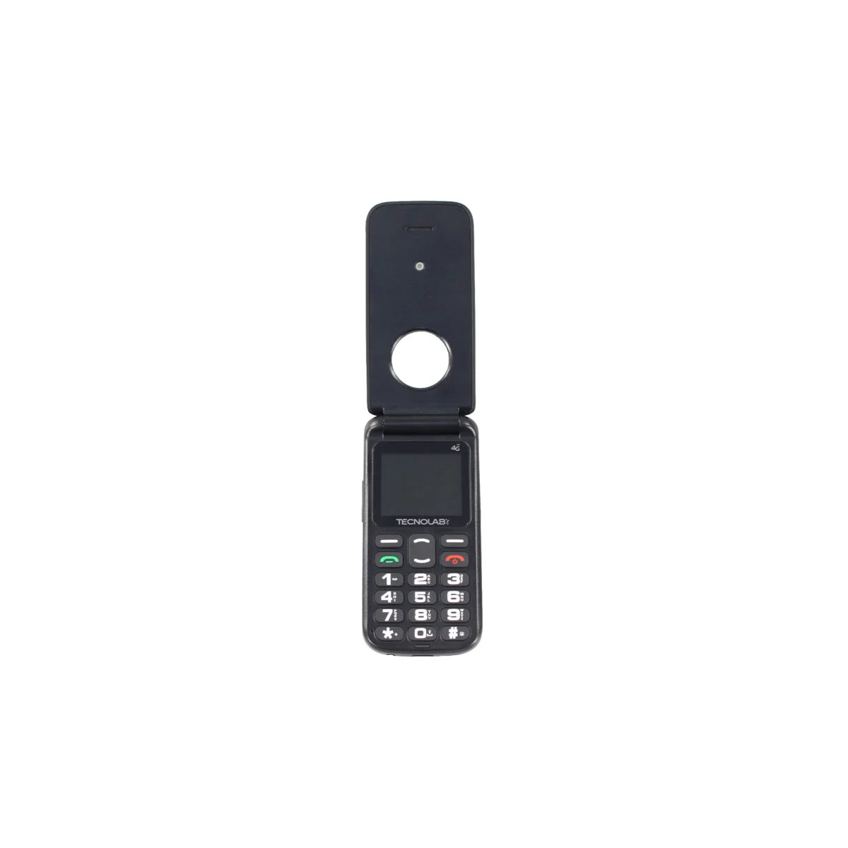 Teléfono Senior Tecnolab TL886BK 4G Liberado – Botón SOS, Bluetooth, USB-C y Radio FM 1