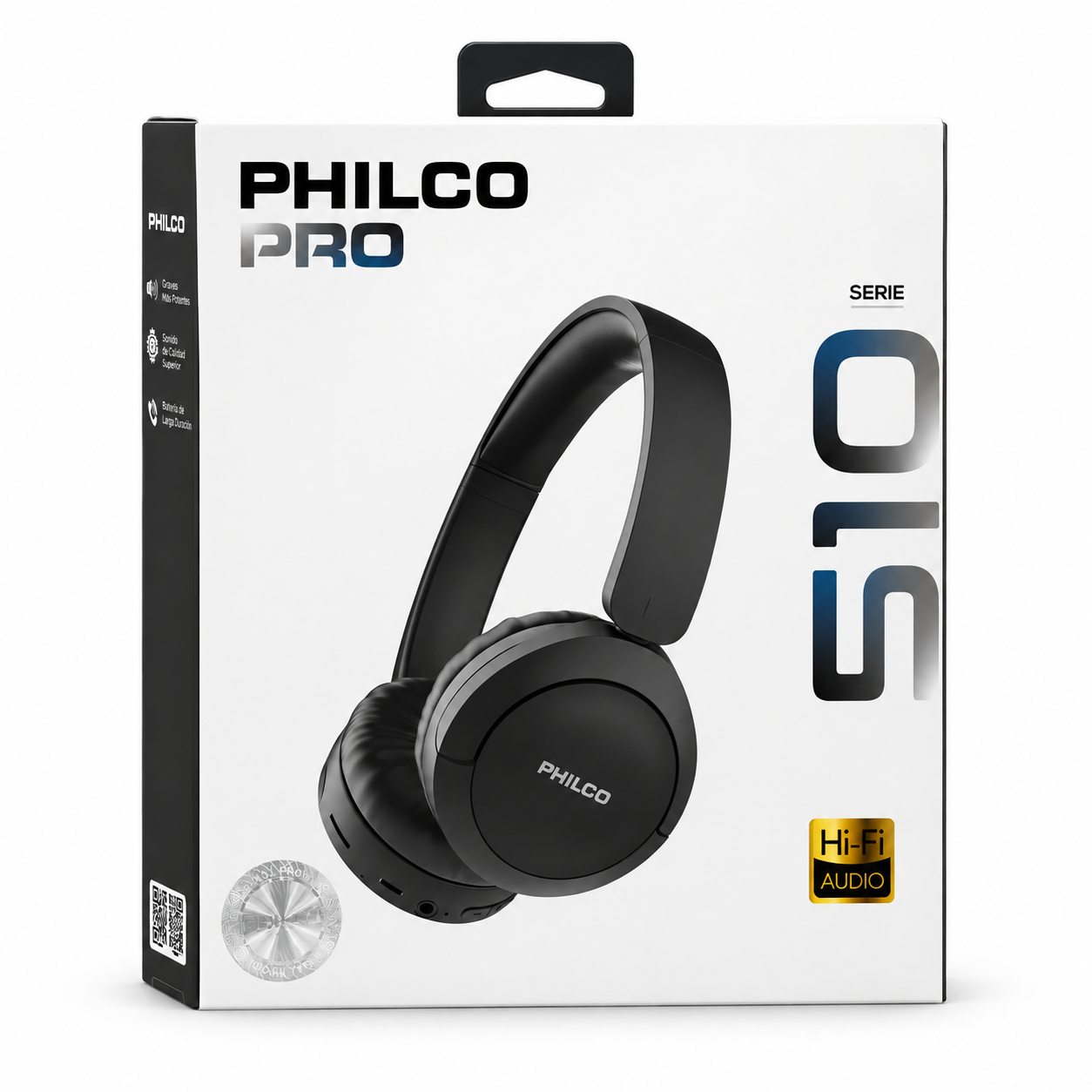 Audífonos Bluetooth Philco EL510B Negro 1