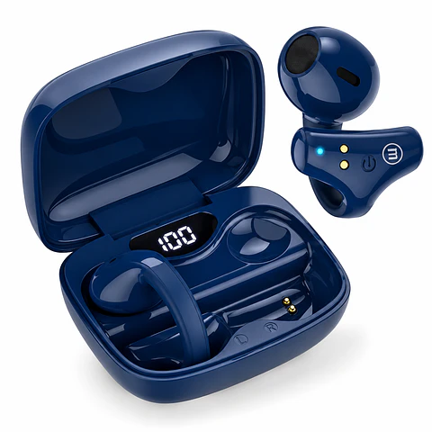 Audífonos Bluetooth Maxell Ear Cuff Open Ear – Azul