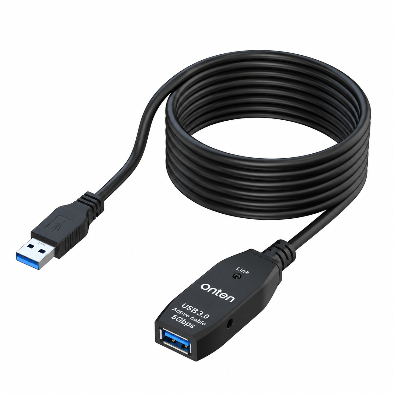 Cable Extensión Activa USB 3.0 Onten OTN-US207 con Chip – 10 Metros 2