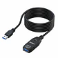 Cable Extensión Activa USB 3.0 Onten OTN-US207 con Chip – 10 Metros - Miniatura 2