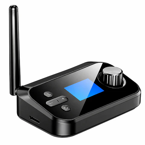 Receptor y Transmisor Bluetooth Birlink BA04 2 en 1 – Negro