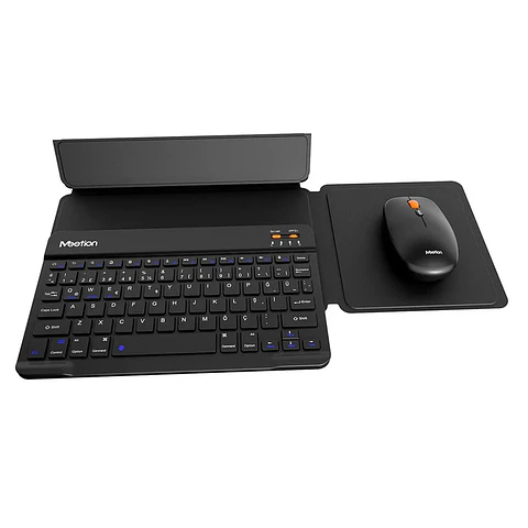 Combo Teclado + Mouse Bluetooth Meetion BTC9660 Negro