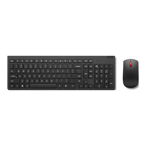 Kit Lenovo de Teclado y Mouse Inalámbrico Essential GEN2 Mouse Negro Teclado Negro