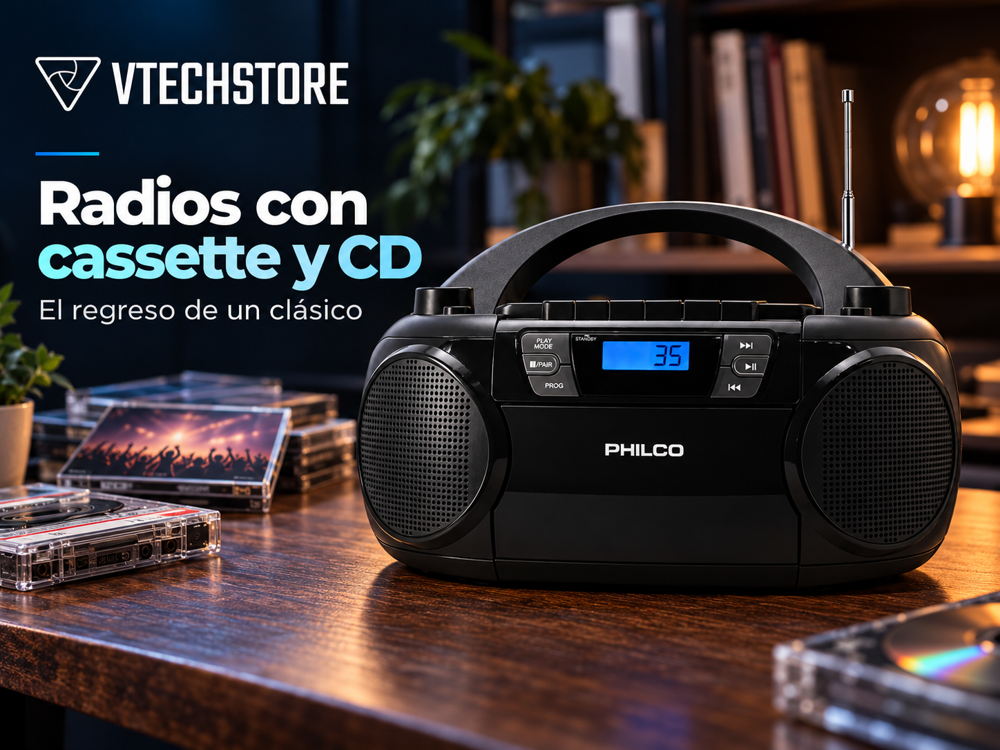 Radios con Cassette y CD en Chile: Guía | VTechStore