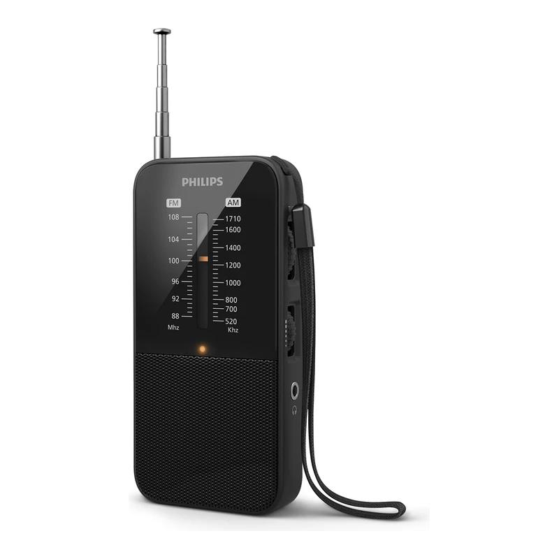 Radio Portátil Philips TAR1509 AM/FM con Antena Telescópica y Entrada para Audífonos – Negro 3
