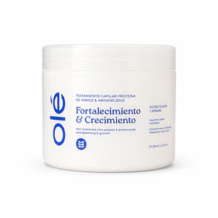 Tratamiento Capilar Proteína de Arroz y Aminoácidos Fortalecimiento y Crecimiento - Olé Capilar
