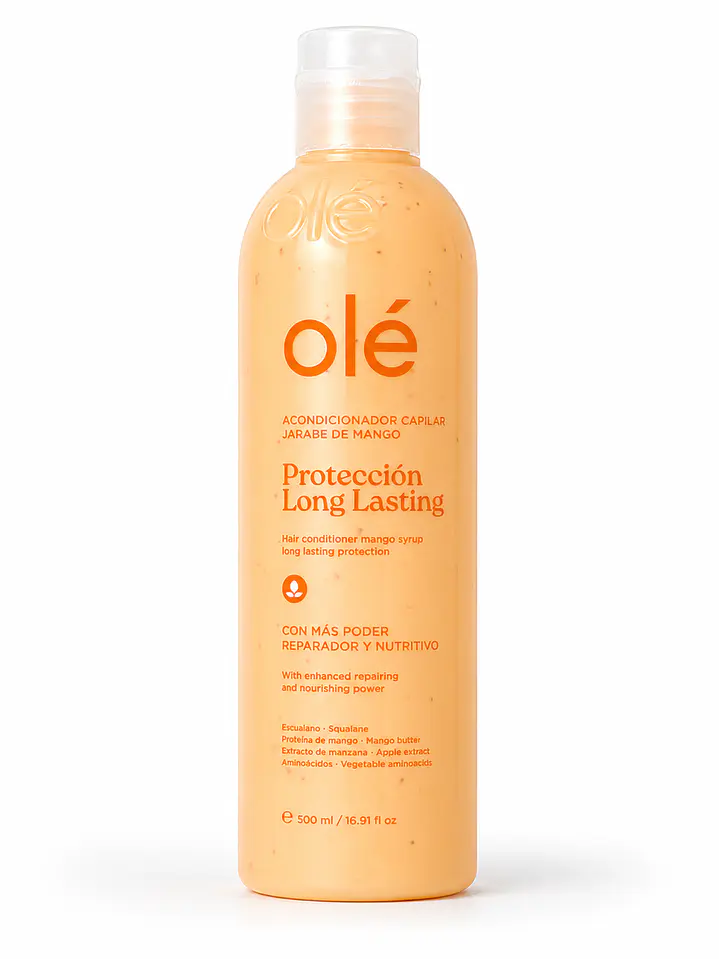 Acondicionador Capilar Jarabe de Mango Protección Long Lasting – Olé Capilar 1