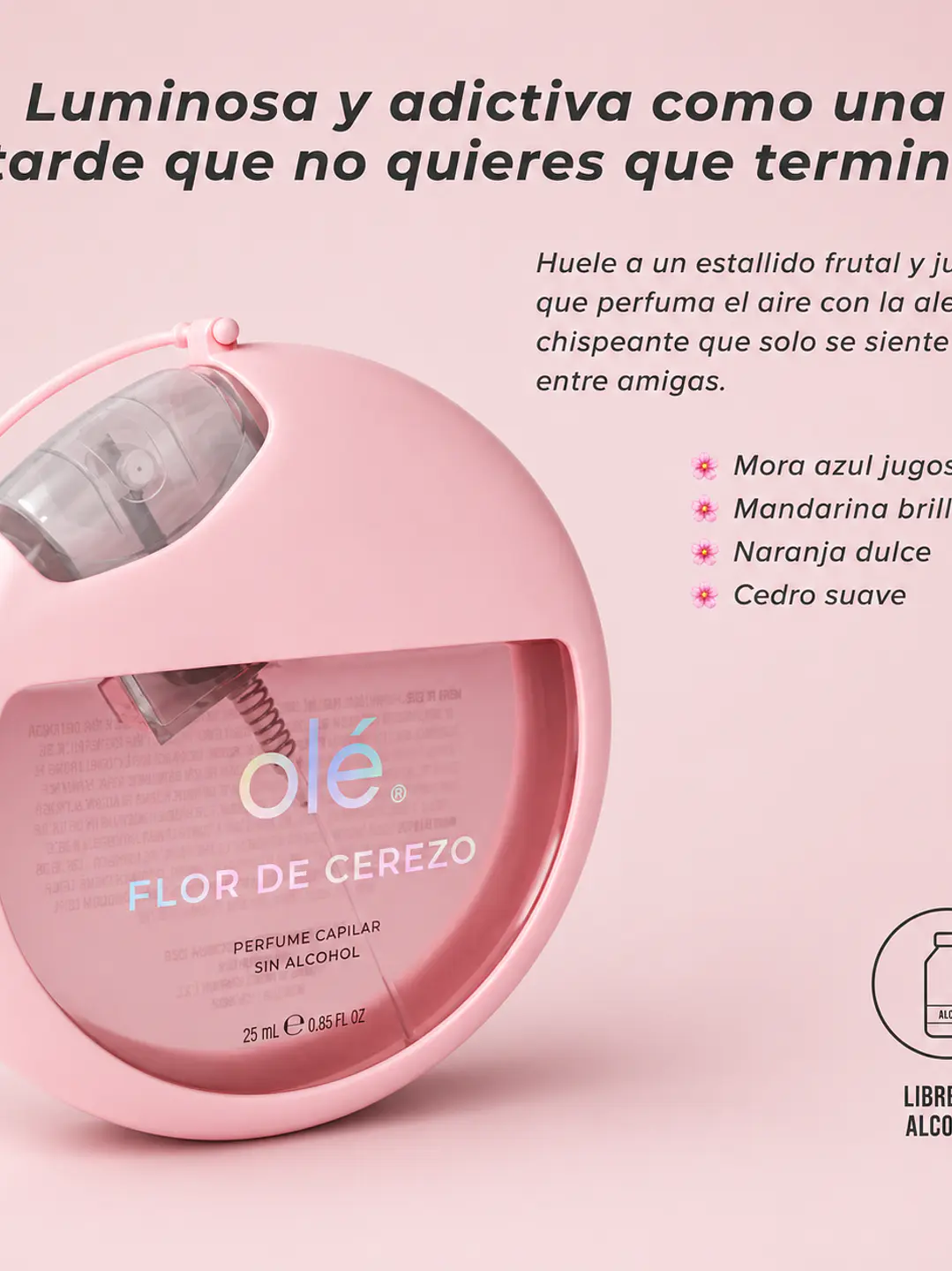 Perfume Capilar Flor de Cerezo – Olé Capilar 2