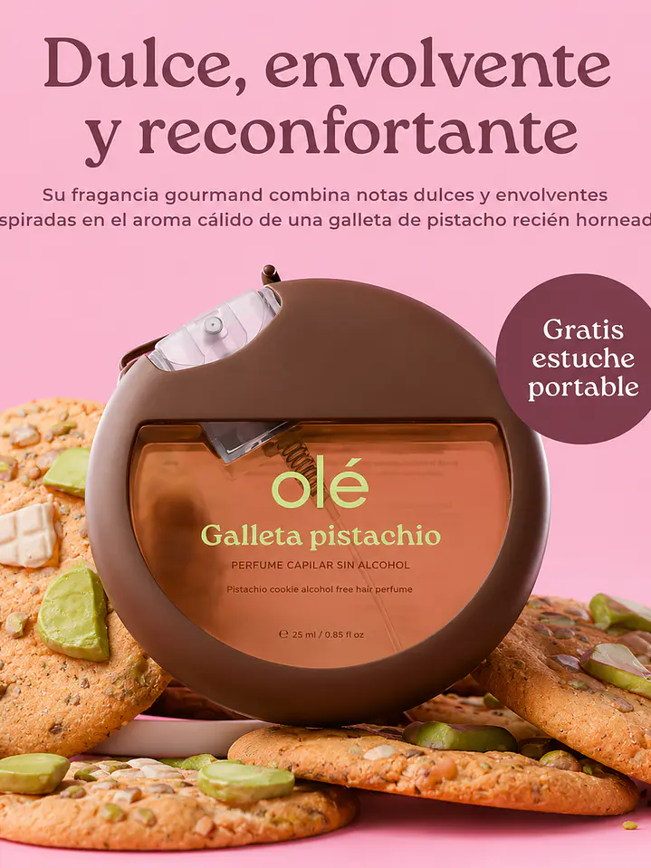 Perfume Capilar Galleta Pistacho – Olé Capilar 2