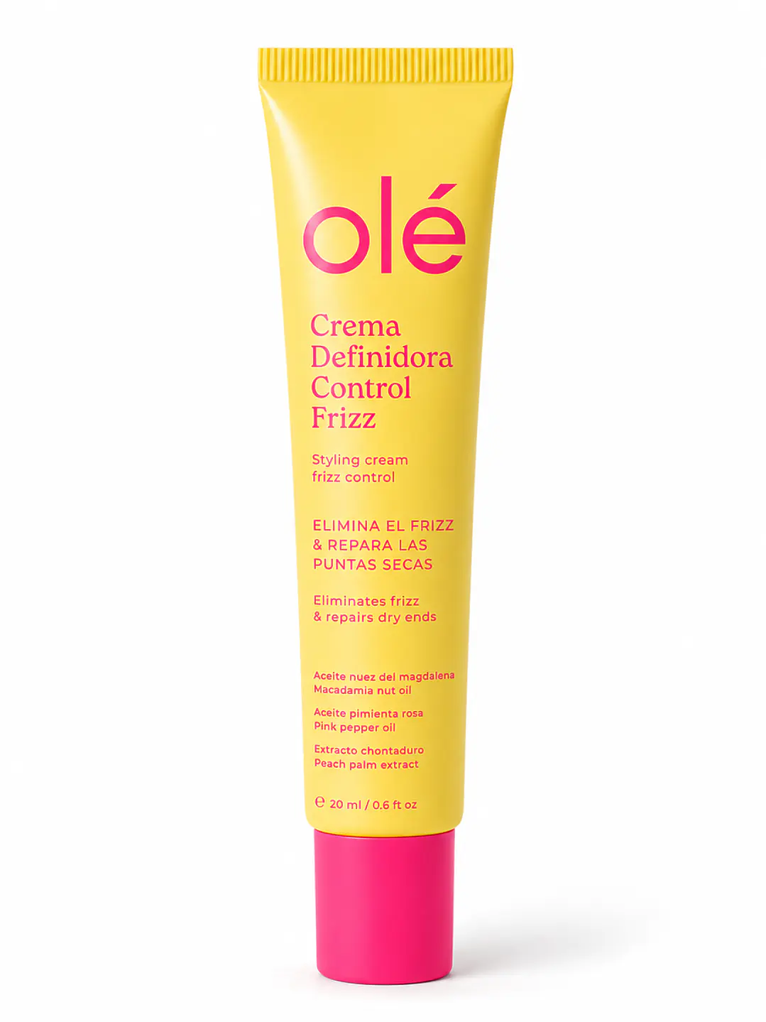 Crema Definidora (Tipo Pestañina) Anti-Frizz de Nuez del Magdalena – Olé Capilar 1