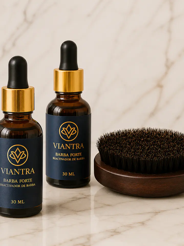 Pack Doble Barba Forte + Cepillo de Cerdas de Jabalí 1
