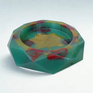 Jade Rojo y Dorado