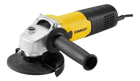 Esmeril Angular Stanley Sgs1045 De 55 Hz Amarillo 1.05 Kw + Accesorio