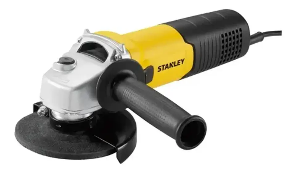 Esmeril Angular Stanley Sgs1045 De 55 Hz Amarillo 1.05 Kw + Accesorio 2
