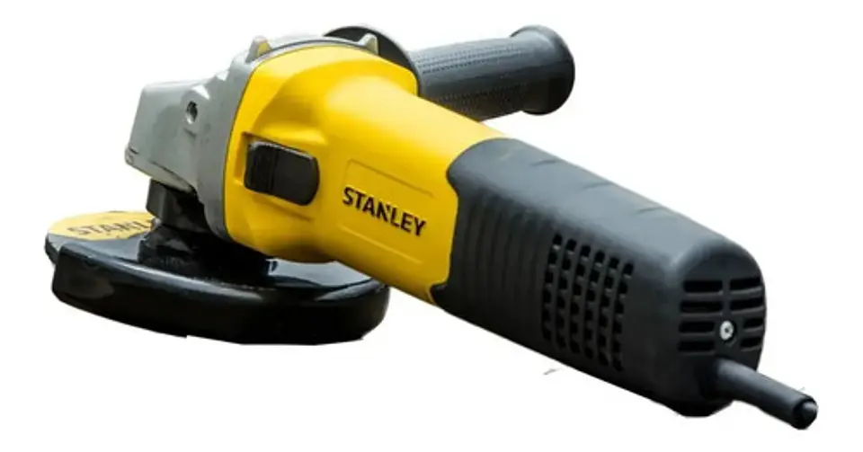 Esmeril Angular Stanley Sgs1045 De 55 Hz Amarillo 1.05 Kw + Accesorio 4