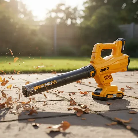 Soplador Inalámbrico Ingco 20v 8.5 M3/min Cabli20428 Bat+car