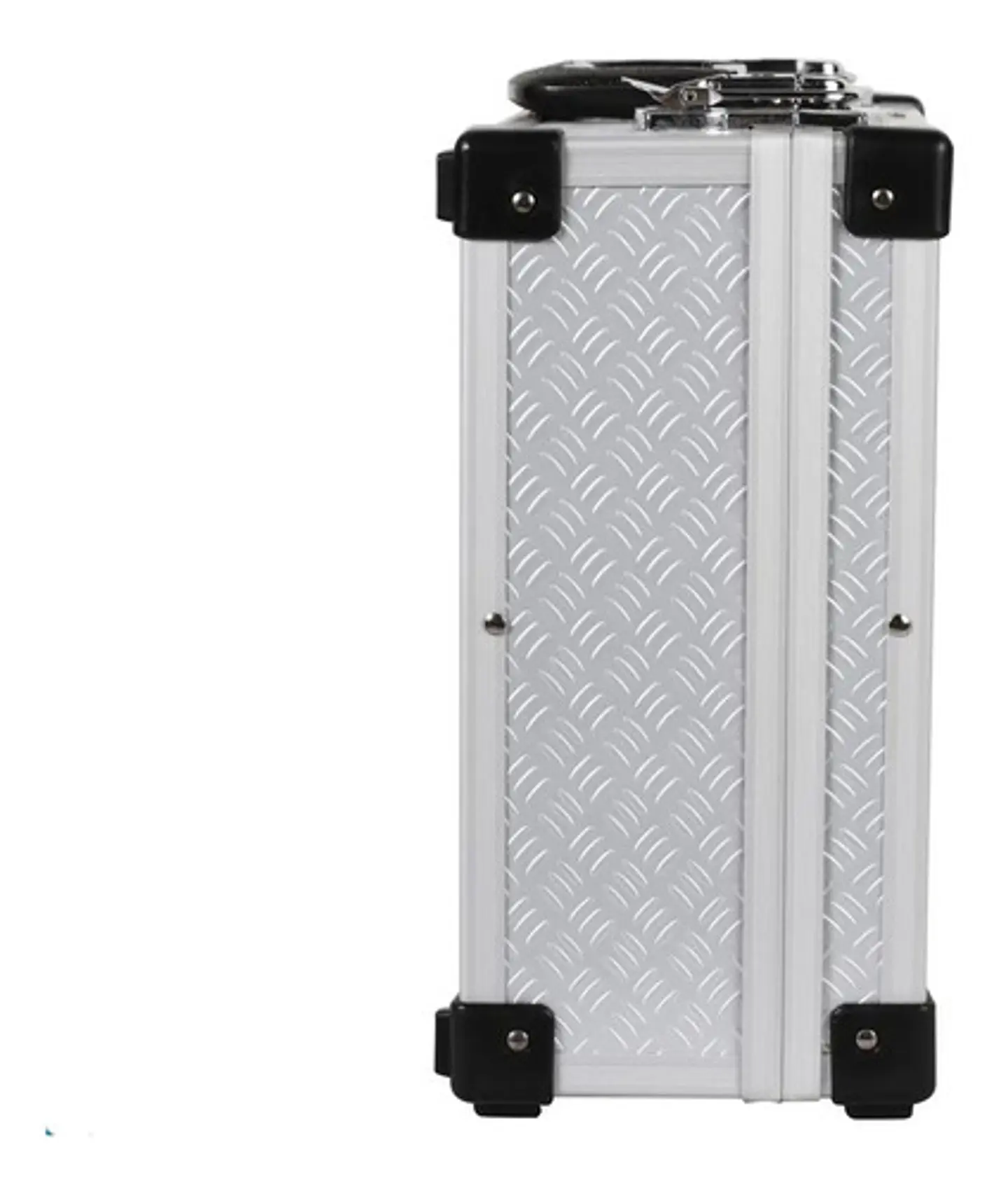 Caja De Herramientas Aluminio Redline F-5335b 4 Compartimentos Negro/plateado 2