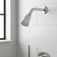 Brazo Ducha Cromada Plástico Al Muro Con Difusor Taumm Acabado Brillante Color Plateado - Miniatura 1