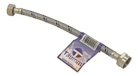 Flexible Agua Hi-hi 1/2 35 Cm Taumm Acero Inox 350 Psi