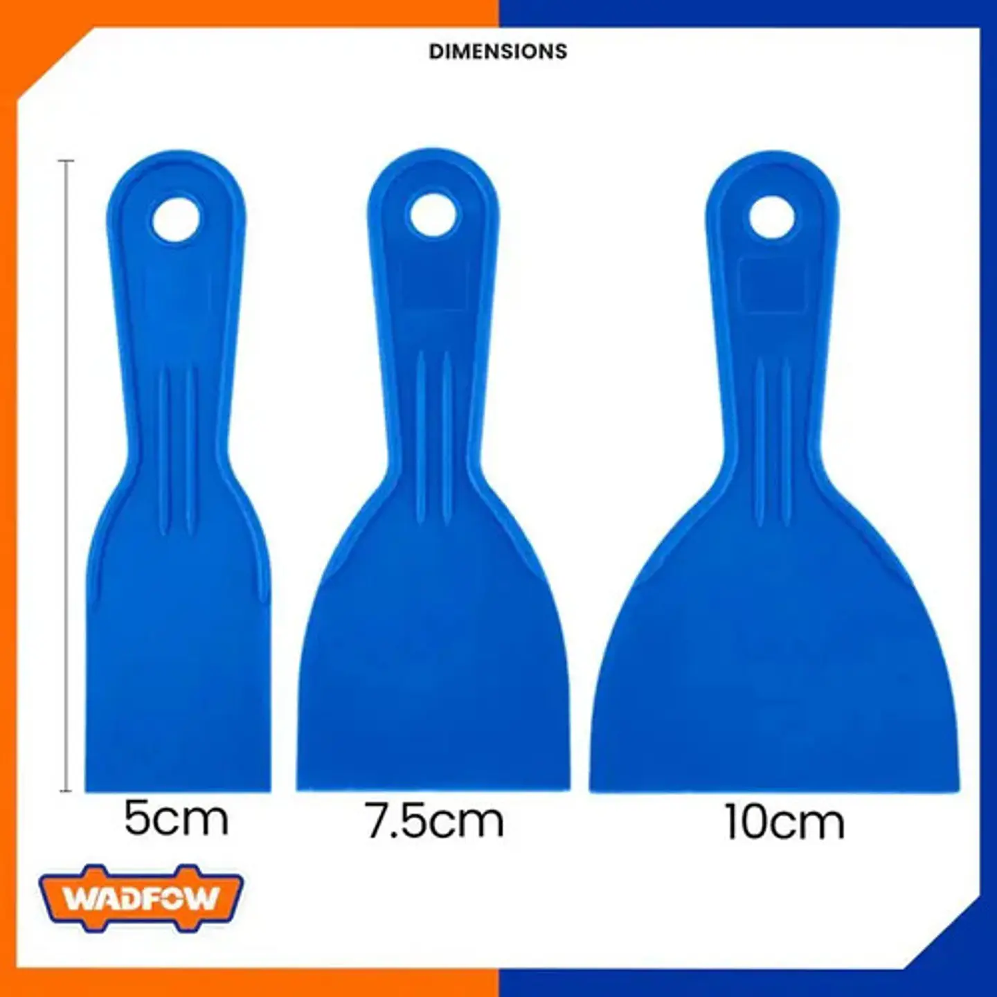 Espatula Plastica 50-75-100 Mm 3