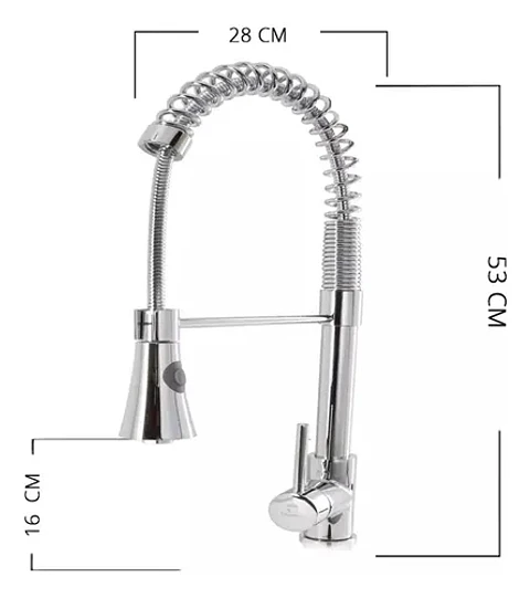 Grifo Para Lavaplatos Täumm Profesional Monomando Profesional