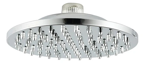Plato Ducha Redondo Abs 8 Pulgadas Taumm Gris