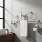 Kit Accesorios Para Pared Baño Cerámico Blanco Cromado Taumm - Miniatura 3