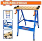 Banco De Trabajo Plegable Wadfow 100 Kg 60x63x75 Cm Wwe1525 - Miniatura 1